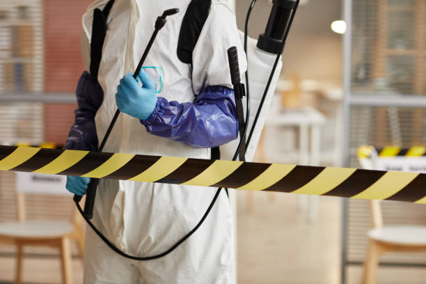 Professional Biohazard Cleanup technician working in Wittmann, AZ